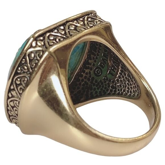 STUDIO BARSE TURQUOISE RING SZ 9.75 Men or Women Unisex Limited Edition HSN - Picture 4 of 7